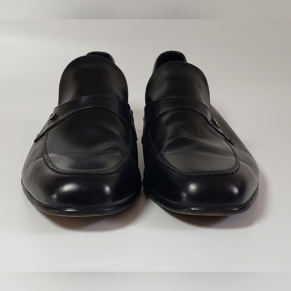 Christian Dior Messieur Women's Black Leather Shoes Size 8 - Picture 6 of 16